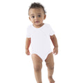 Organic White - Front - Babybugz Baby Bodysuit - Baby And Toddlerwear