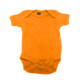 Orange - Front - Babybugz Baby Bodysuit - Baby And Toddlerwear