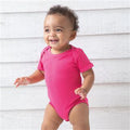 Organic Fuchsia - Back - Babybugz Baby Bodysuit - Baby And Toddlerwear