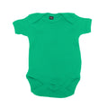 Kelly Green - Front - Babybugz Baby Bodysuit - Baby And Toddlerwear