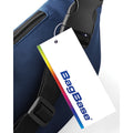 French Navy - Side - Bagbase Adjustable Belt Bag (2.5 Litres)