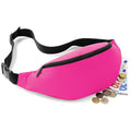 Fuchsia - Back - Bagbase Adjustable Belt Bag (2.5 Litres)