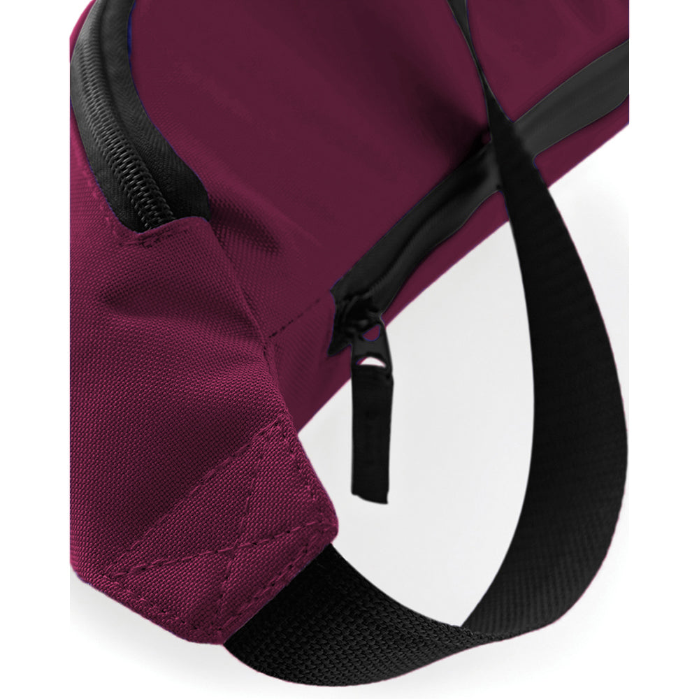 Burgundy - Back - Bagbase Adjustable Belt Bag (2.5 Litres)