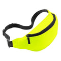 Fluoresent Yellow - Front - Bagbase Adjustable Belt Bag (2.5 Litres)