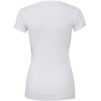 White - Back - Bella Ladies-Womens The Favourite Tee Short Sleeve T-Shirt