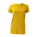 Yellow - Side - Bella Ladies-Womens The Favourite Tee Short Sleeve T-Shirt