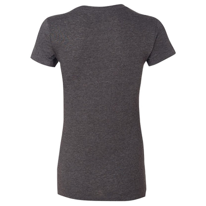 Dark Heather - Back - Bella Ladies-Womens The Favourite Tee Short Sleeve T-Shirt