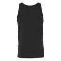 Black - Back - Canvas Adults Unisex Jersey Sleeveless Tank Top
