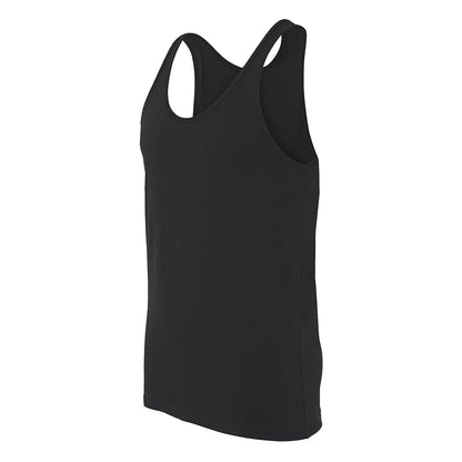 Black - Side - Canvas Adults Unisex Jersey Sleeveless Tank Top