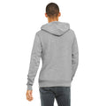 Heather Grey - Lifestyle - Bella + Canvas Unisex Pullover Polycotton Fleece Hooded Sweatshirt - Hoodie