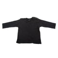 Black - Front - Babybugz Baby Girl Long Sleeve Tee - Baby And Toddlerwear