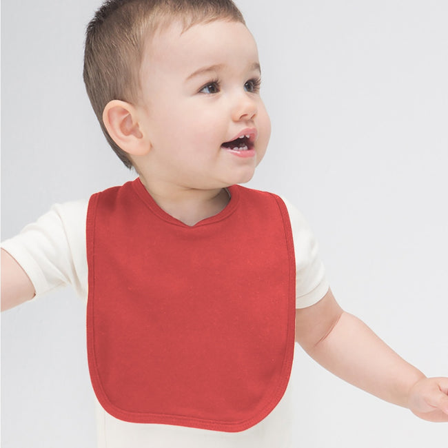 Red - Back - Babybugs Baby Bib - Baby And Toddlerwear