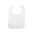 White - Front - Babybugs Baby Bib - Baby And Toddlerwear