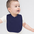 Nautical Navy - Back - Babybugs Baby Bib - Baby And Toddlerwear