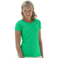 Kelly Green - Back - Fruit Of The Loom Ladies-Womens Lady-Fit Valueweight Short Sleeve T-Shirt