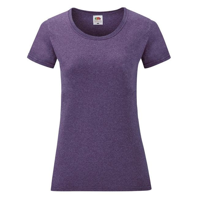 Fruit Of The Loom Women's Valueweight Short Sleeve T-Shirt - Lady-Fit, Soft Cotton, Multiple Colors