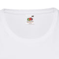 White - Lifestyle - Fruit Of The Loom Ladies-Womens Lady-Fit Valueweight Short Sleeve T-Shirt