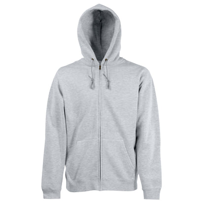Classic Olive - Side - Fruit Of The Loom Mens Hooded Sweatshirt