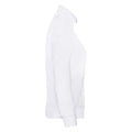 White - Back - Fruit Of The Loom Ladies-Womens Lady-Fit Fleece Sweatshirt Jacket