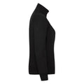 Black - Back - Fruit Of The Loom Ladies-Womens Lady-Fit Fleece Sweatshirt Jacket