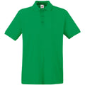 Kelly Green - Front - Fruit Of The Loom Premium Mens Short Sleeve Polo Shirt
