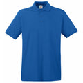 Royal - Front - Fruit Of The Loom Premium Mens Short Sleeve Polo Shirt