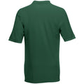 Bottle Green - Back - Fruit Of The Loom Premium Mens Short Sleeve Polo Shirt