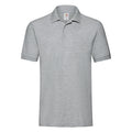 Athletic Heather - Front - Fruit Of The Loom Premium Mens Short Sleeve Polo Shirt
