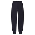 Deep Navy - Front - Fruit Of The Loom Childrens-Kids Unisex Jog Pants - Jogging Bottoms