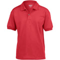 Red - Front - Gildan DryBlend Childrens Unisex Jersey Polo Shirt