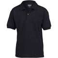 Black - Front - Gildan DryBlend Childrens Unisex Jersey Polo Shirt