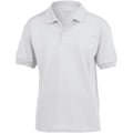 White - Front - Gildan DryBlend Childrens Unisex Jersey Polo Shirt