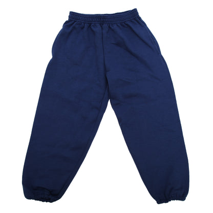 French Navy - Front - Jerzees Schoolgear Childrens-Kids Unisex Jog Pant - Jogging Bottoms