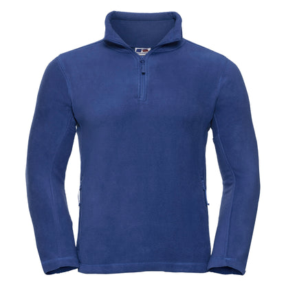 Bright Royal - Front - Russell Mens 1-4 Zip Outdoor Fleece Top