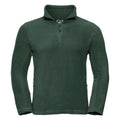 Bottle Green - Front - Russell Mens 1-4 Zip Outdoor Fleece Top