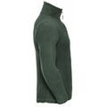 Bottle Green - Back - Russell Mens 1-4 Zip Outdoor Fleece Top