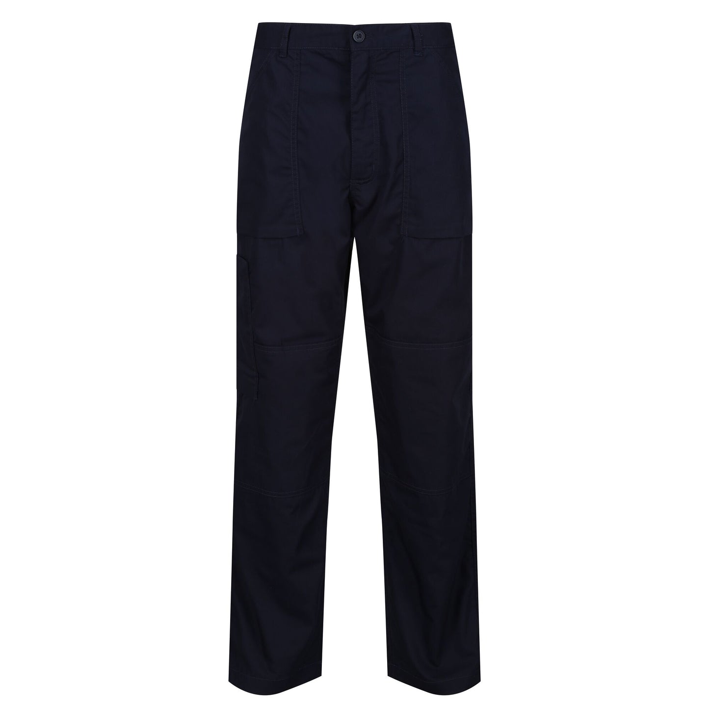 Navy Blue - Front - Regatta Mens New Lined Action Trouser (Long)