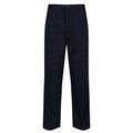 Black - Side - Regatta Mens New Lined Action Trouser (Long)