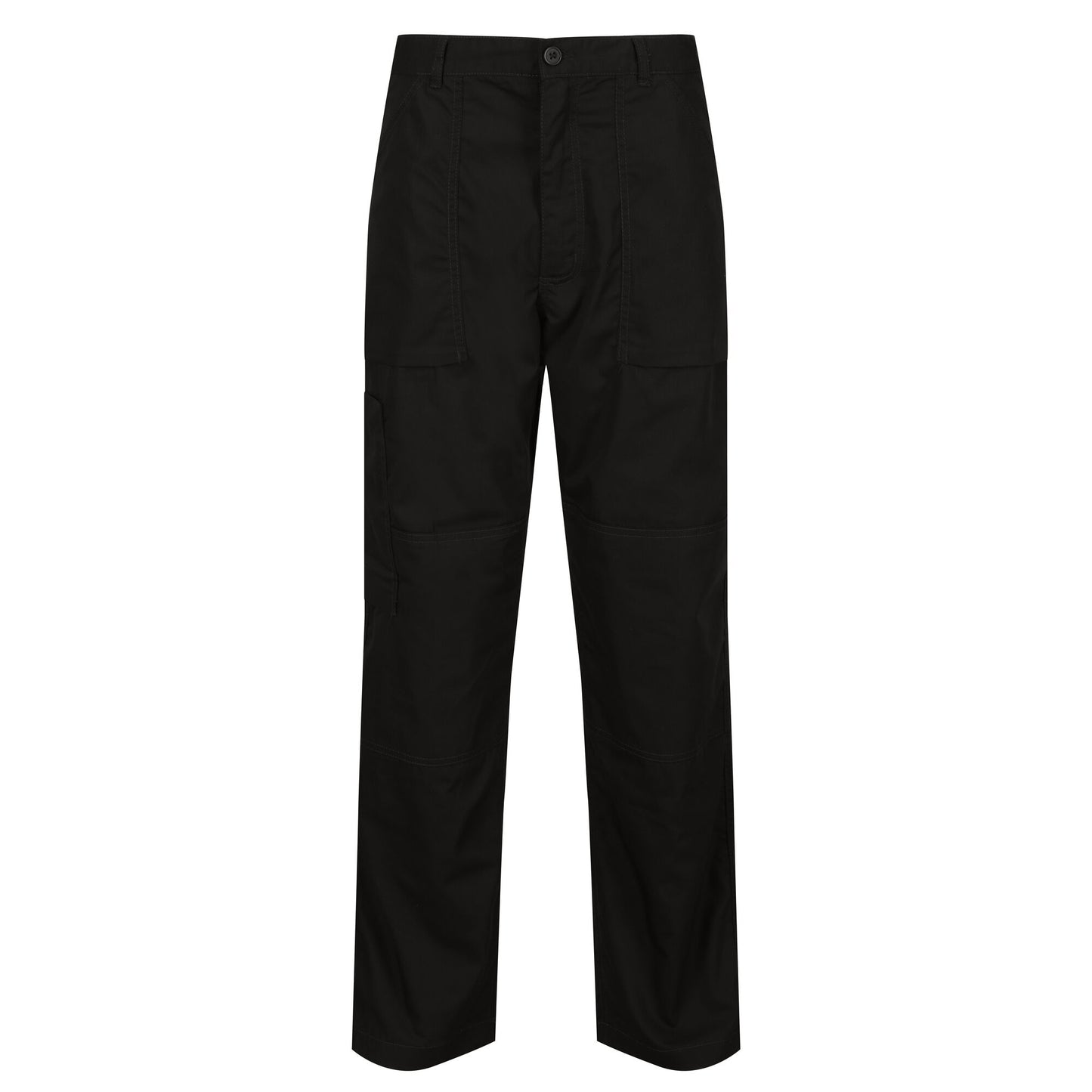 Black - Front - Regatta Mens New Lined Action Trouser (Long)