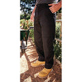 Black - Side - Regatta Mens New Lined Action Trouser (Short) - Pants