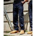 Navy Blue - Side - Regatta Mens New Lined Action Trouser (Short) - Pants