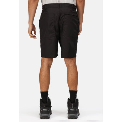 Black - Side - Regatta Mens New Action Shorts
