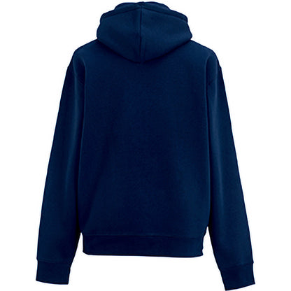 French Navy - Side - Russell Mens Authentic Hooded Sweatshirt - Hoodie