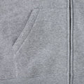 Light Oxford - Pack Shot - Russell Mens Authentic Full Zip Hooded Sweatshirt - Hoodie