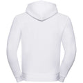White - Side - Russell Mens Authentic Full Zip Hooded Sweatshirt - Hoodie