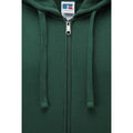 Bottle Green - Lifestyle - Russell Mens Authentic Full Zip Hooded Sweatshirt - Hoodie