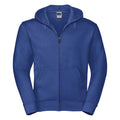 Bright Royal - Front - Russell Mens Authentic Full Zip Hooded Sweatshirt - Hoodie