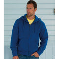 Bright Royal - Back - Russell Mens Authentic Full Zip Hooded Sweatshirt - Hoodie