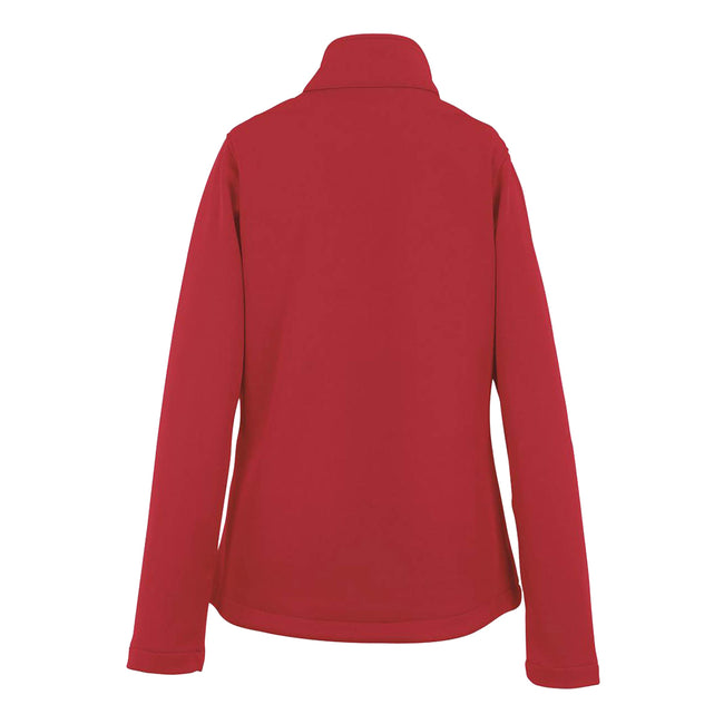 Classic Red - Back - Russell Ladies-Womens Smart Softshell Jacket