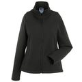 Black - Front - Russell Ladies-Womens Smart Softshell Jacket